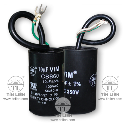 BLACK VIM CAPACITOR 350V - 400V